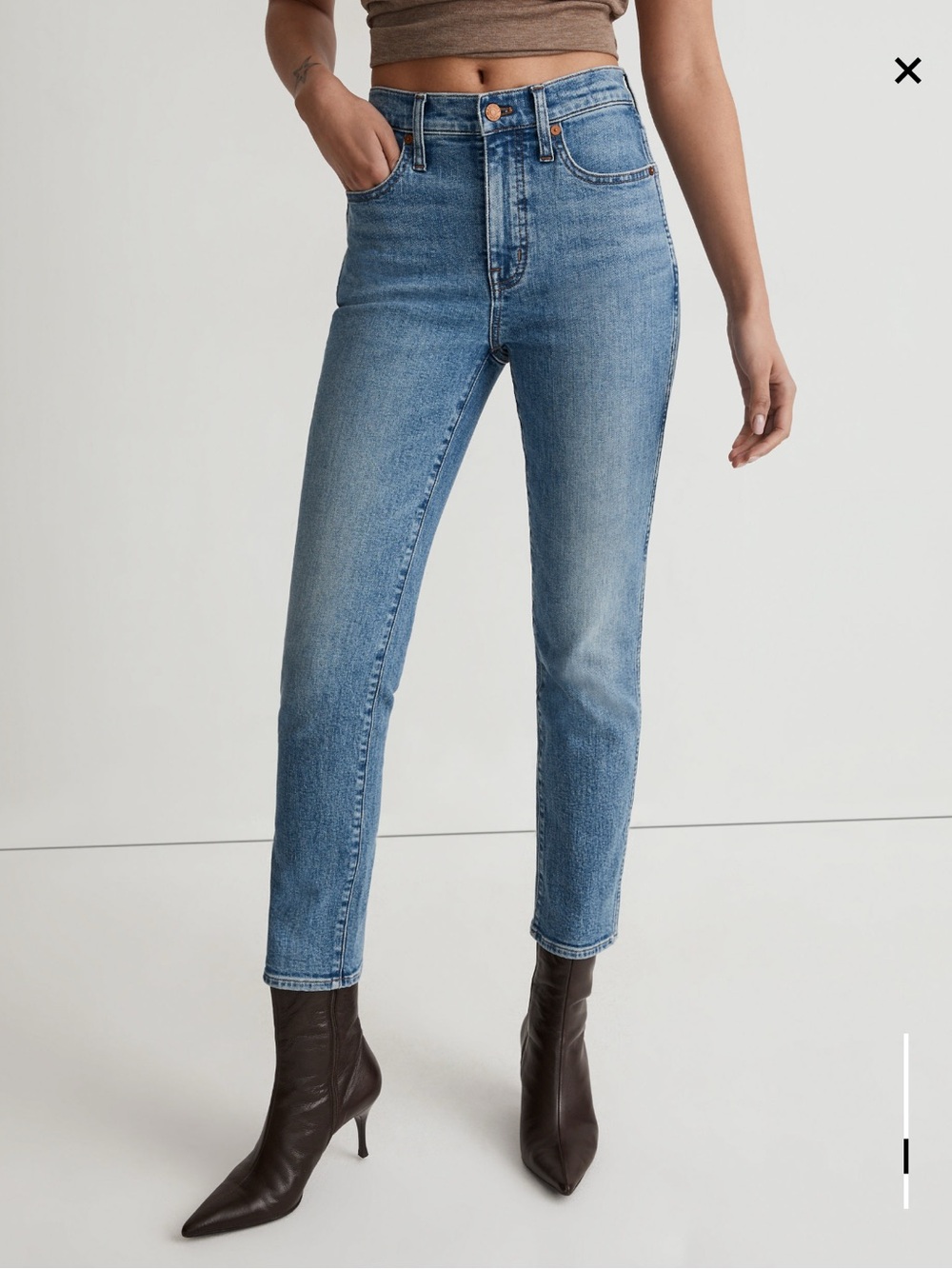Madewell Stovepipe Women’s Jean Calliston Wash 27
